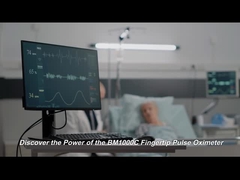 BM1000C Medical Pulse Oksimeter Alat Uji Darah Listrik Digital LCD Display