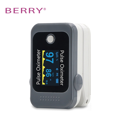 Dual Color OLED Display Fingertip Pulse Oximeter Temperature 5℃-40℃