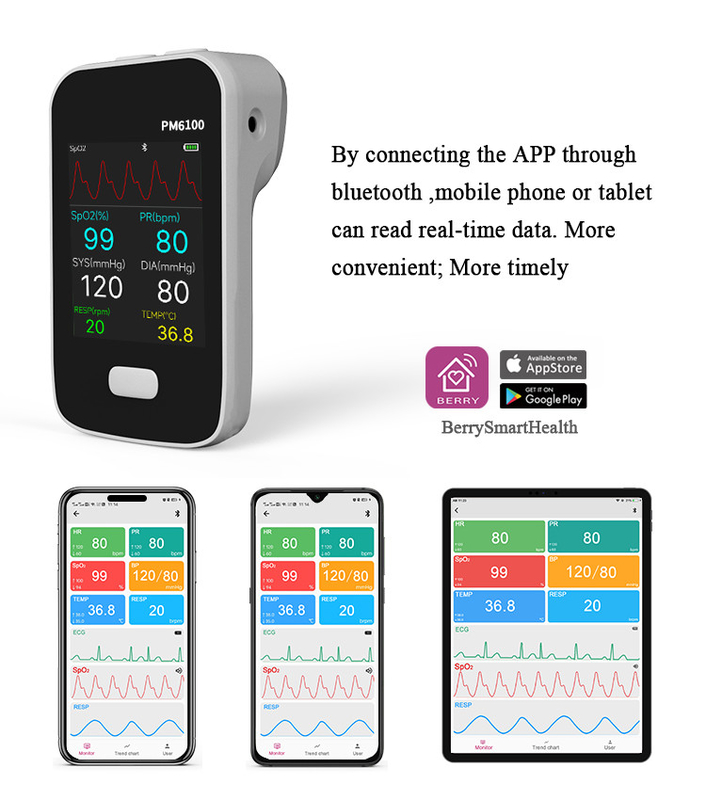 Portable Multi Parameter Patient Controller With High Resolution Color LCD