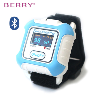 Berry SmartHealth APP Pemantauan OSA, ODI, tren oksigen darah semalam Desain Ringan dengan Penyimpanan Data Onboard